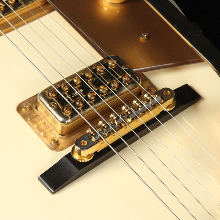 Used 2008 Gretsch Limited Edition Billy Bo Jupiter Electric Guitar White Penguin