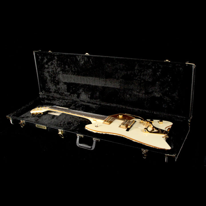 Used 2008 Gretsch Limited Edition Billy Bo Jupiter Electric Guitar White Penguin