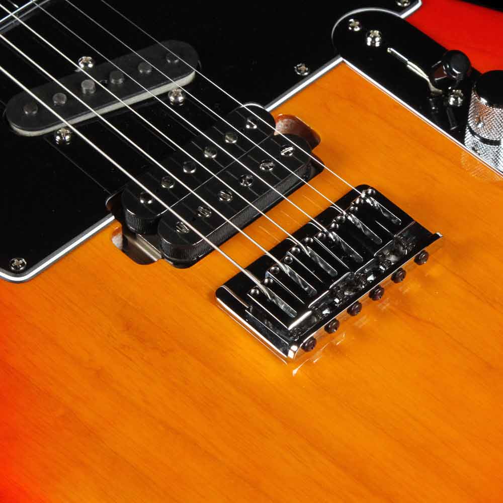 Fender Parallel Universe American Elite Nashville Telecaster Antique Cherry Burst — 4