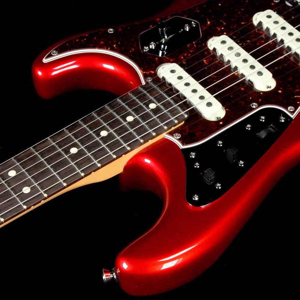 Fender Jaguar Strat Limited Edition Candy Apple Red — 7