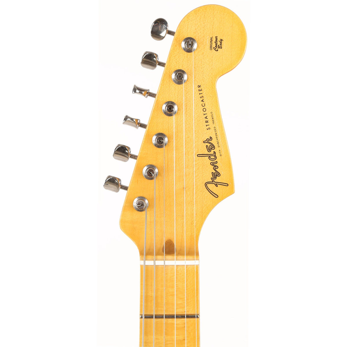 Fender Artist Series Eric Johnson Signature Stratocaster Thinline 2-Tone Sunburst — 4