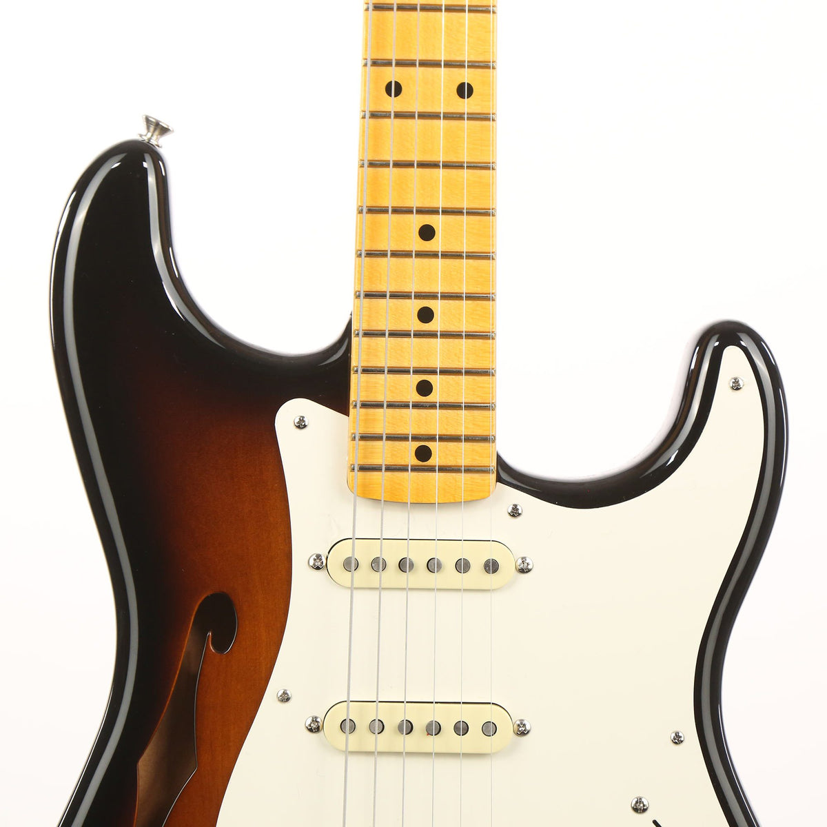 Fender Artist Series Eric Johnson Signature Stratocaster Thinline 2-Tone Sunburst — 6