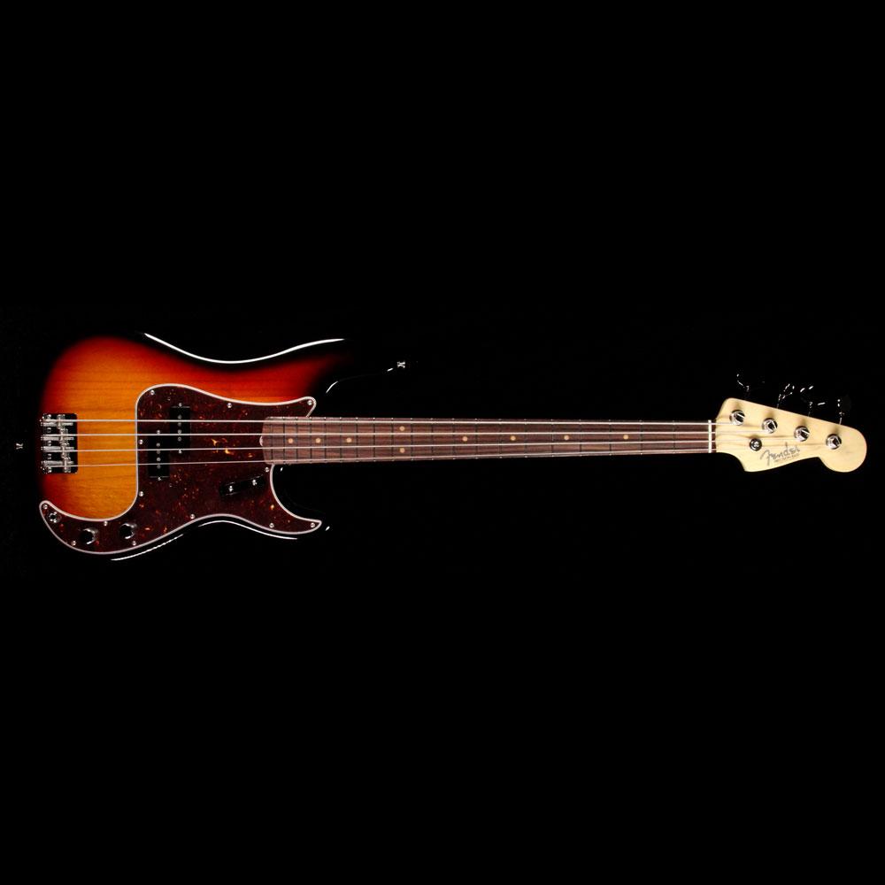 Fender American Original '60s Precision Bass Guitar 3 Color Sunburst — 2