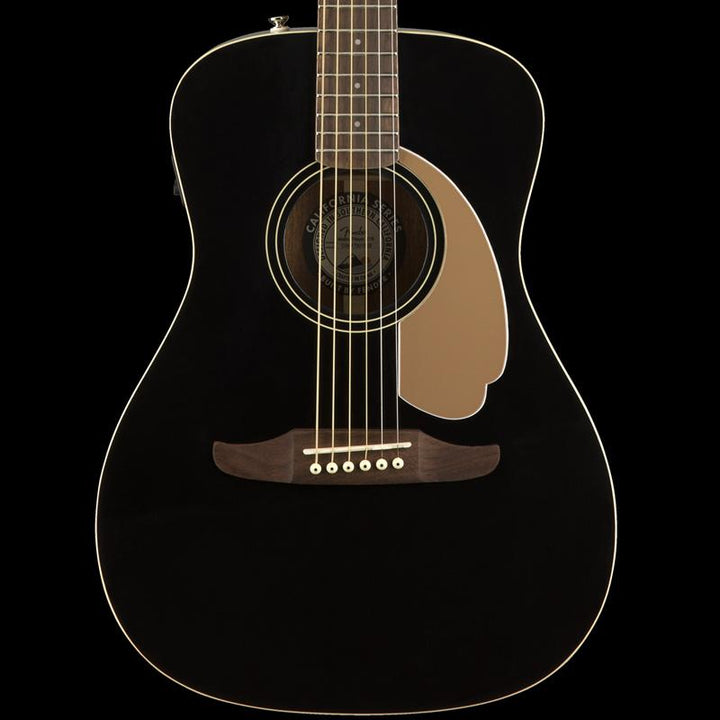 Fender California Series Malibu Player Acoustic Jetty Black