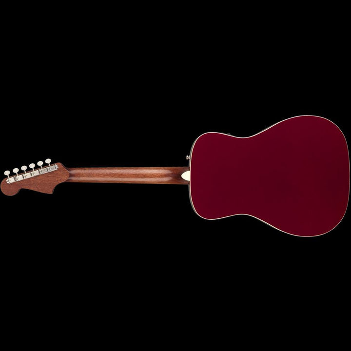 Fender California Series Malibu Player Acoustic Candy Apple Red