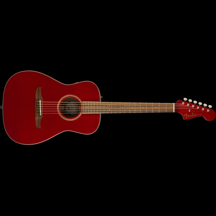 Fender California Series Malibu Classic Acoustic Hot Rod Red Metallic