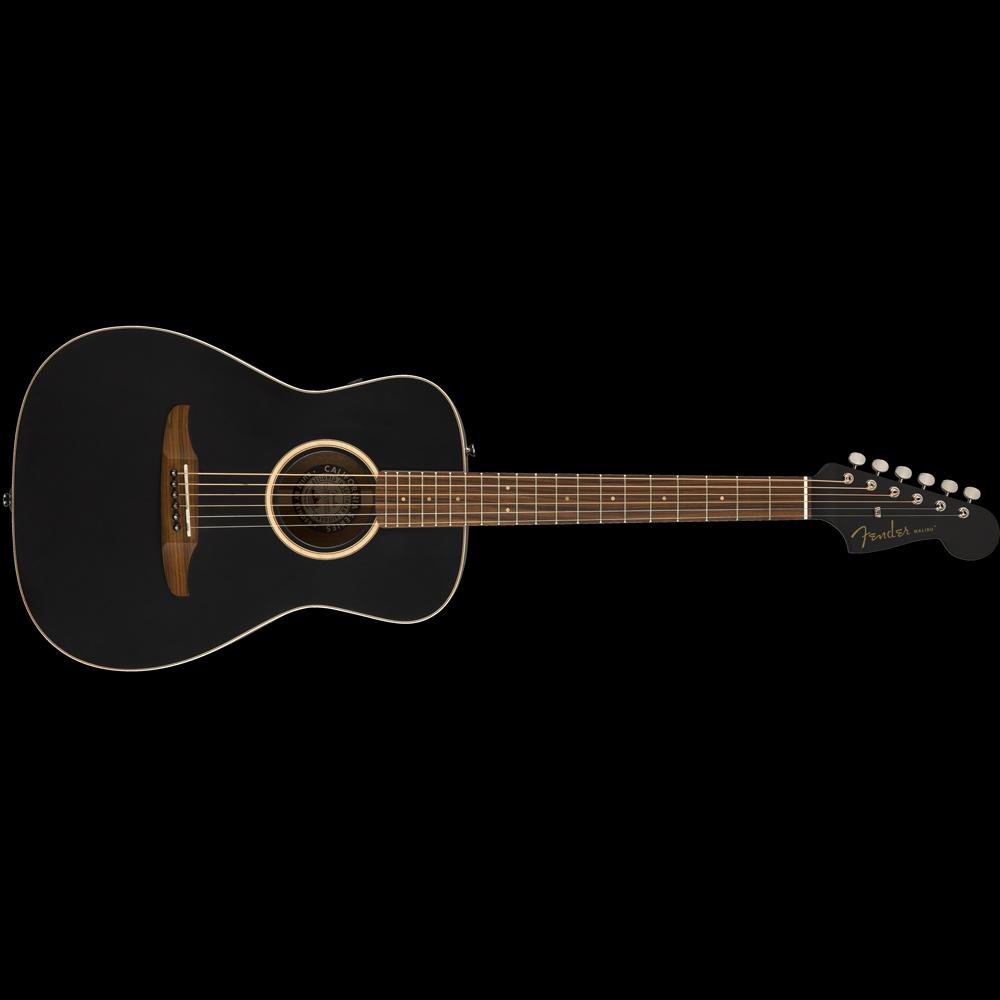Fender California Series Malibu Special Acoustic Matte Black | The