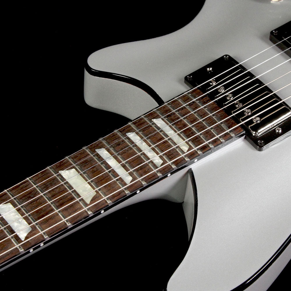 Gibson Custom Shop Modern Double Cut Semi-Hollow Gray Pearl — 5