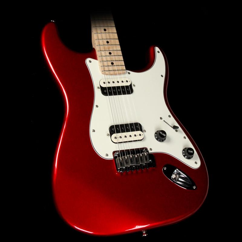 Squier Contemporary Stratocaster HH Dark Metallic Red | The Music Zoo