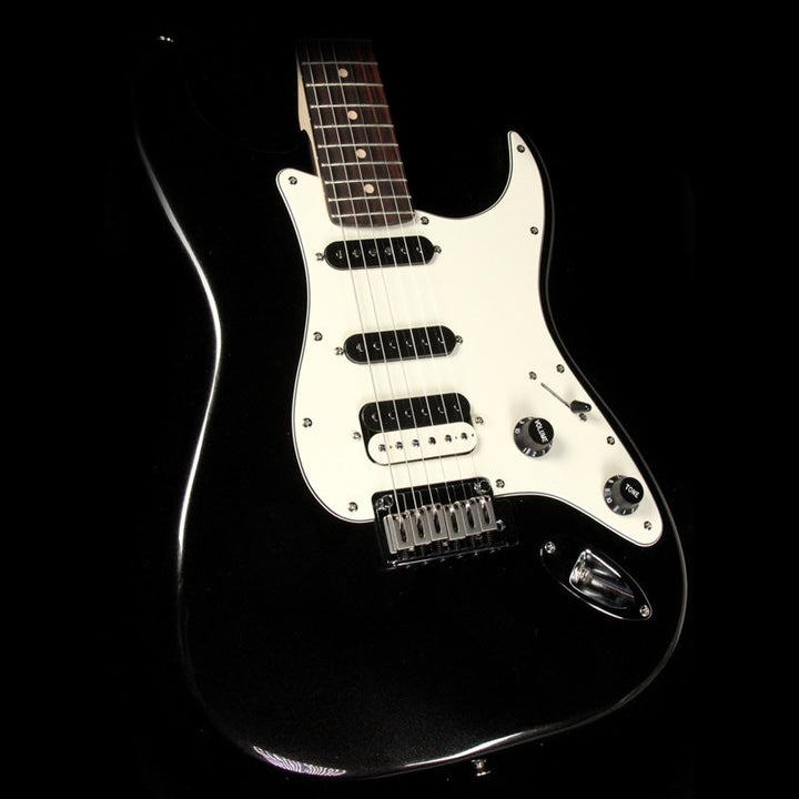 Squier Contemporary Stratocaster HSS Electric Guitar Black Metallic