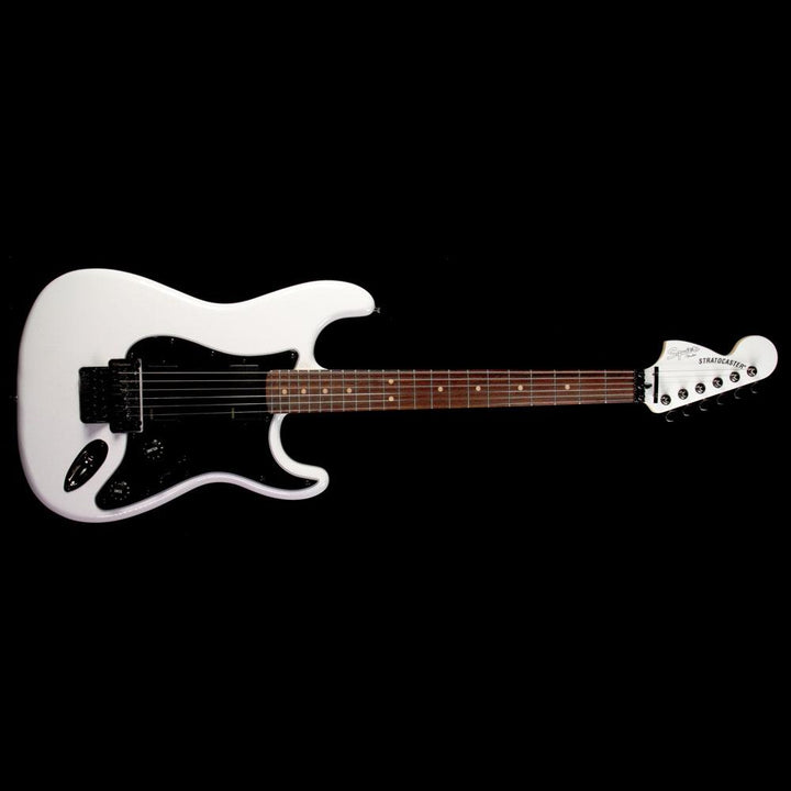 Squier Contemporary Active Stratocaster HH Electric Guitar Olympic White
