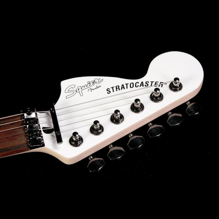 Squier Contemporary Active Stratocaster HH Electric Guitar Olympic White