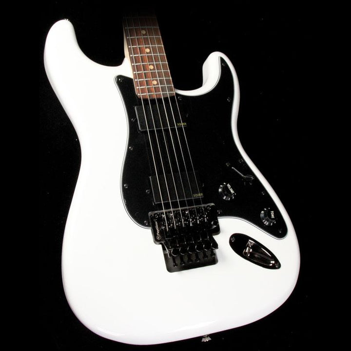 Squier Contemporary Active Stratocaster HH Electric Guitar Olympic White