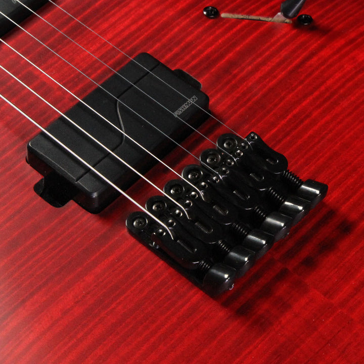 Legator Jon Donais Signature Ninja R-300 Electric Guitar Scarlet Satin Flame Maple