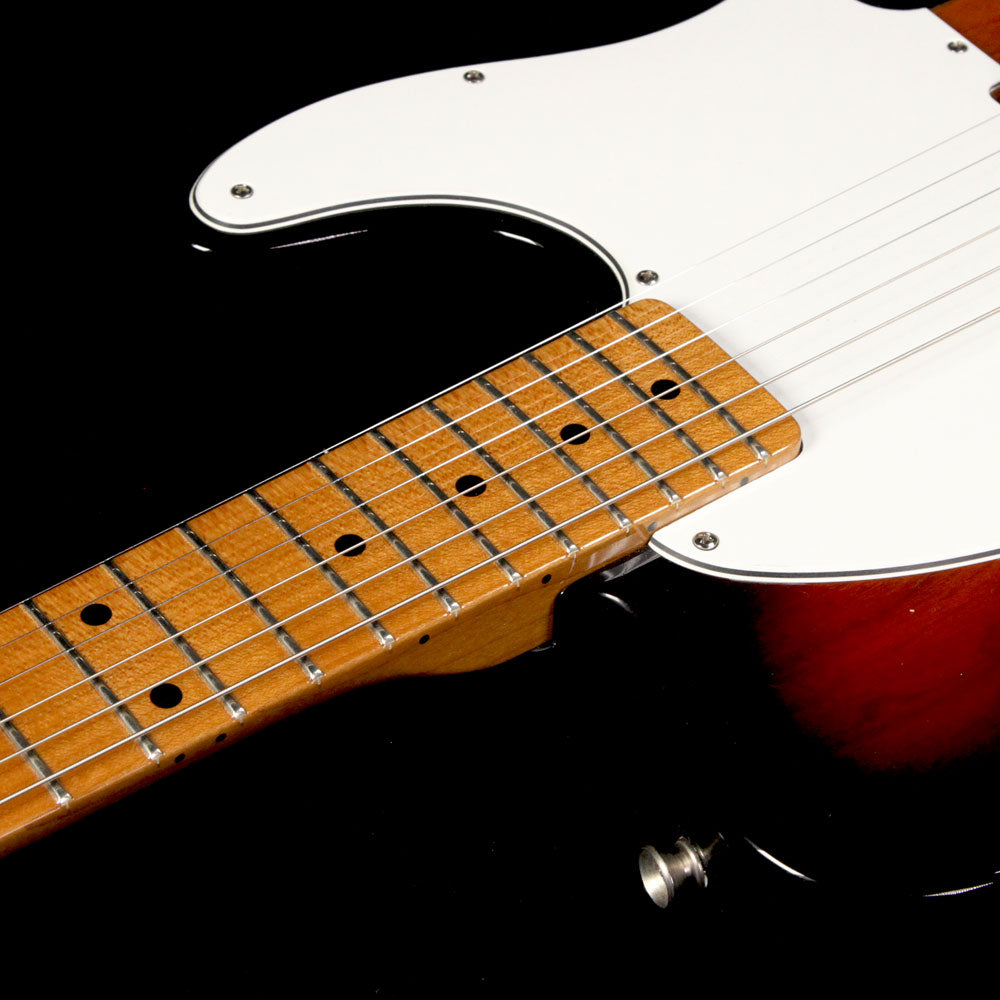 Used 2016 Fender Custom Shop '59 Roasted Ash Esquire Electric Guitar 3-Tone Sunburst — 5