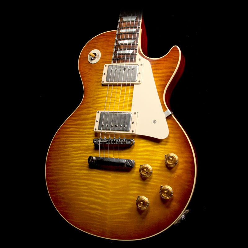 Used 2016 Gibson Custom 1958 Standard Historic Reissue Les Paul Electric Guitar Iced Tea — 1