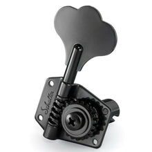 All Parts Schaller BML Compact Bass Guitar Tuning Keys Black