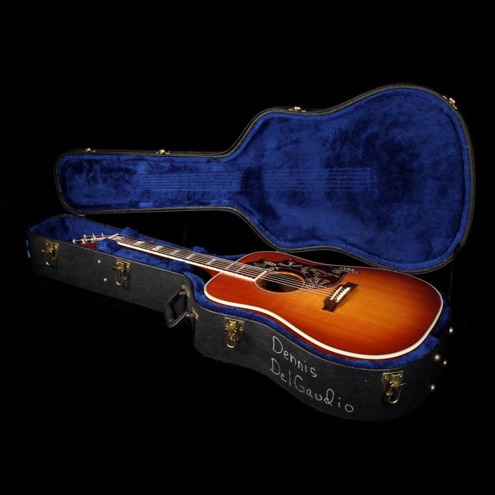Used 2015 Gibson Montana Hummingbird Acoustic Guitar Cherry Sunburst
