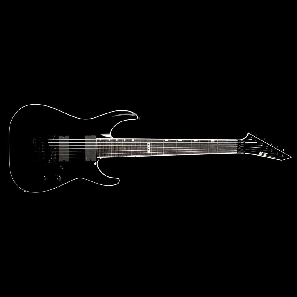 Used 2017 ESP E-II Horizon FR-7 Electric Guitar Black | The Music Zoo