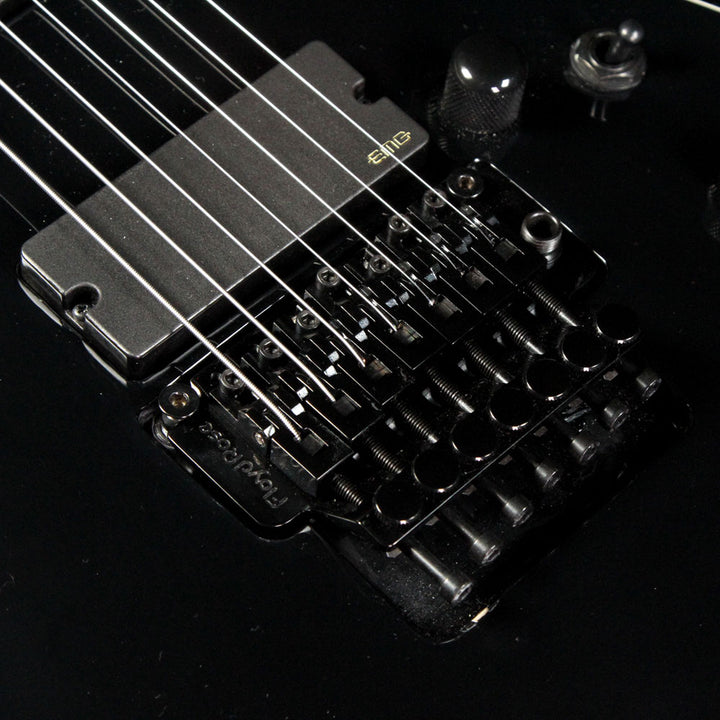 Used 2017 ESP E-II Horizon FR-7 Electric Guitar Black
