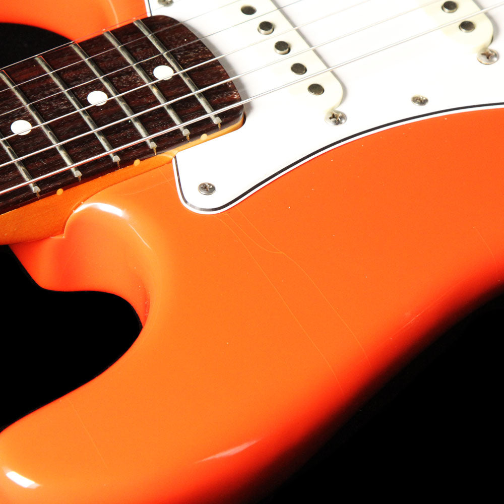Used 1987 Fender American Vintage '62 Stratocaster Electric Guitar Fiesta Red — 5