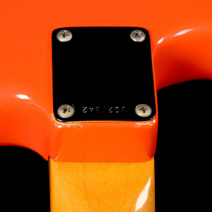 Used 1987 Fender American Vintage '62 Stratocaster Electric Guitar Fiesta Red