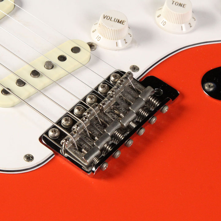 Used 1987 Fender American Vintage '62 Stratocaster Electric Guitar Fiesta Red