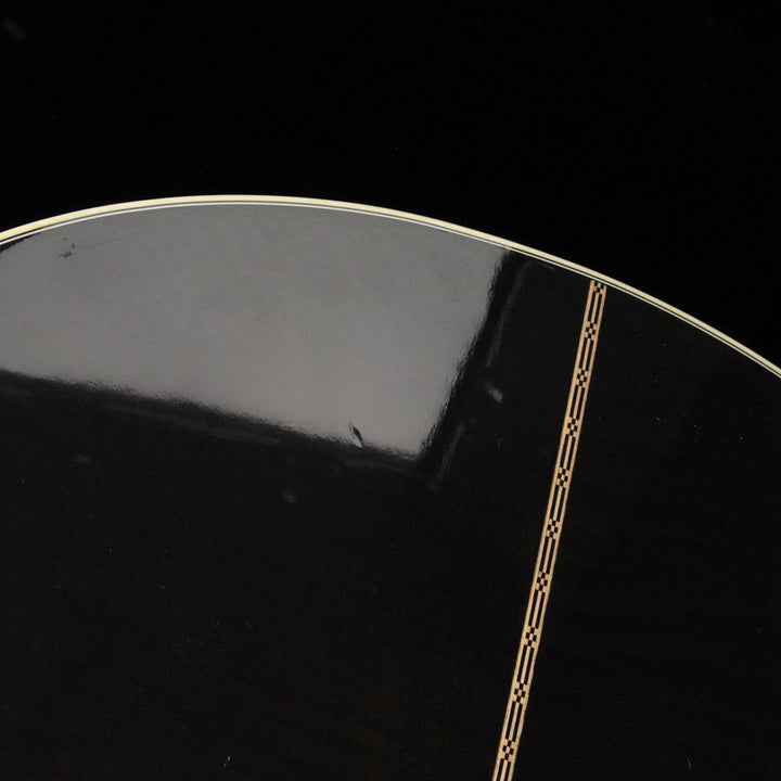 Used 2015 Gibson J-185 EC Hi-Performance Acoustic Guitar Trans Black