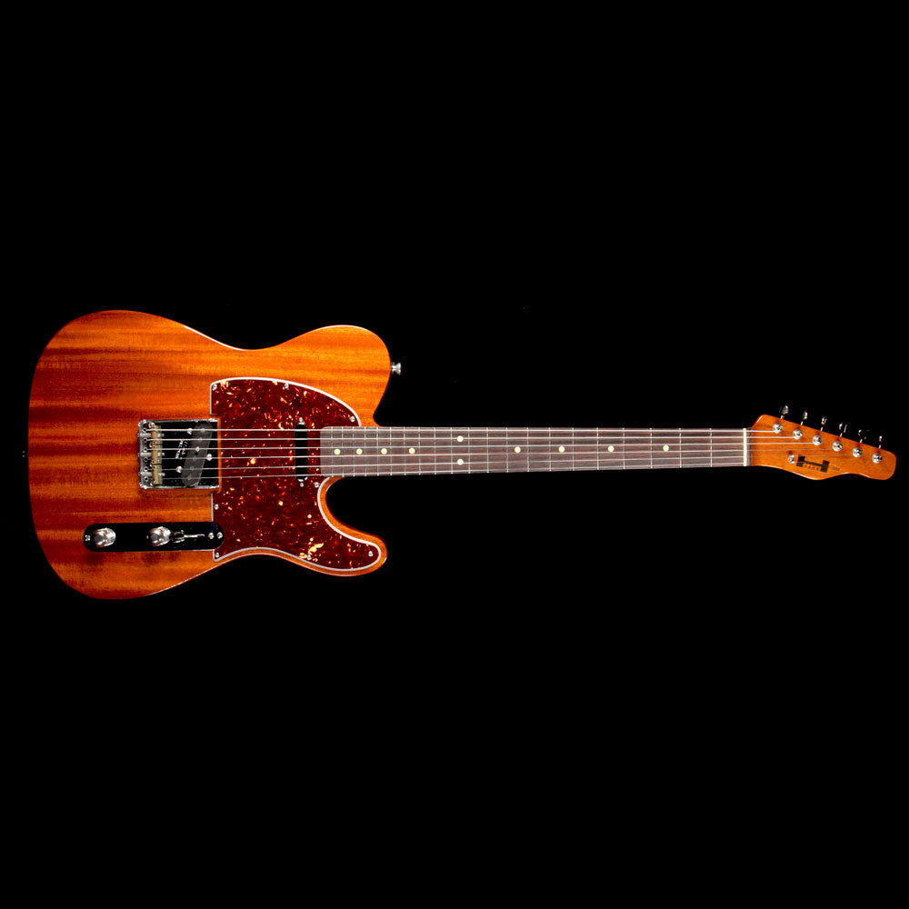 Used Hahn 1229 Model Mahogany Electric Guitar Natural — 2