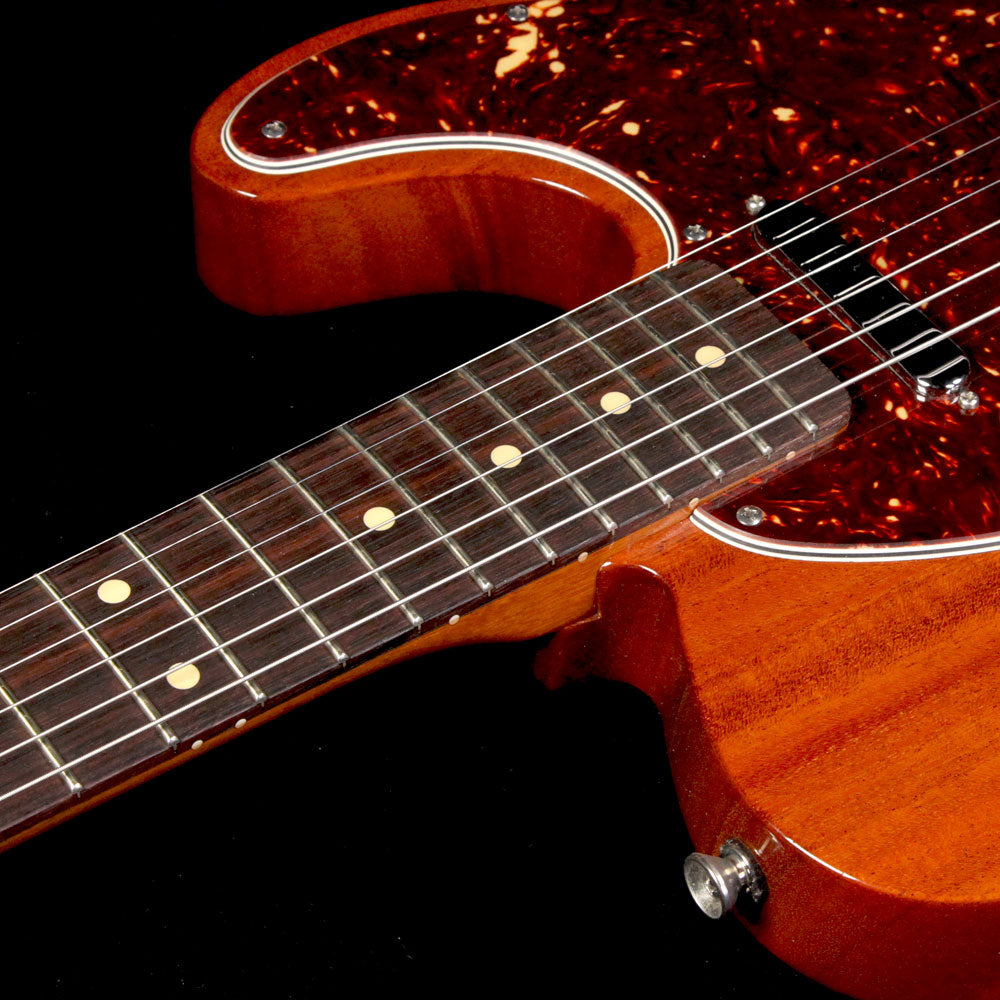 Used Hahn 1229 Model Mahogany Electric Guitar Natural — 5