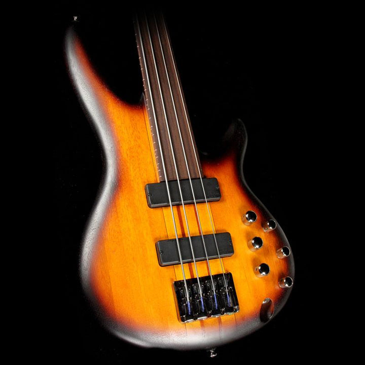 Ibanez Bass Workshop SRF700BBF 4-String Fretless Bass Guitar Brown Burst Flat