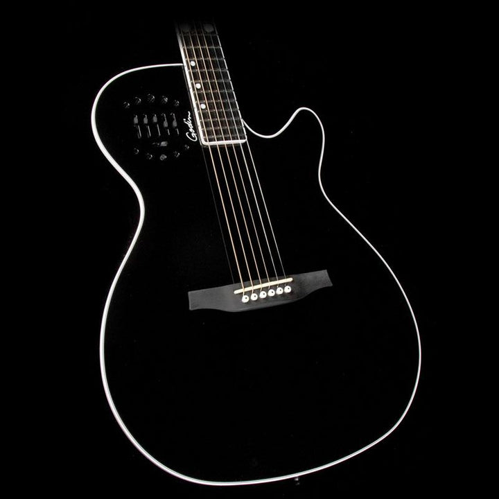Godin MultiAc Steel Doyle Dykes Signature Edition Electric Guitar Black