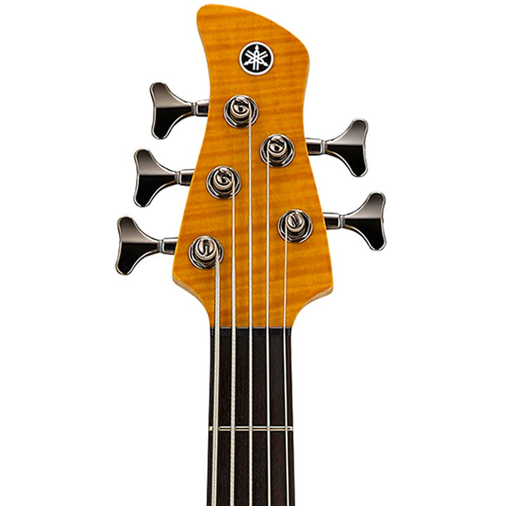 Yamaha TRBX605FM 5-String Electric Bass Guitar Matte Amber