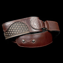 Taylor Basketweave Acoustic Guitar Strap Dark Brown