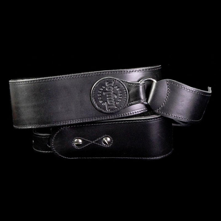 Taylor Badge Acoustic Guitar Strap Black