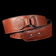 Taylor Badge Acoustic Guitar Strap Brown