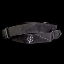 Taylor Suede/Poly Logo Guitar Strap Black