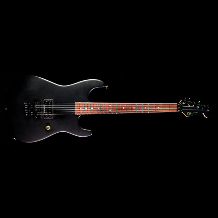 Used 2006 Charvel Custom Shop Music Zoo Exclusive San Dimas Matte Black Series Electric Guitar