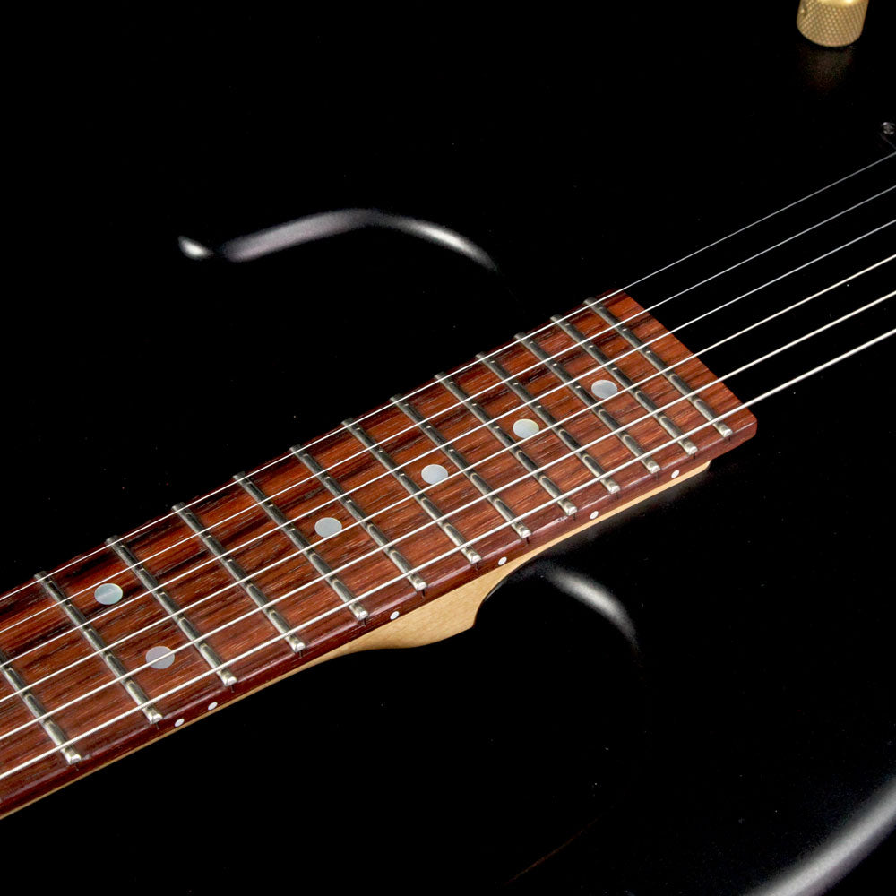 Used 2006 Charvel Custom Shop Music Zoo Exclusive San Dimas Matte Black Series Electric Guitar — 6