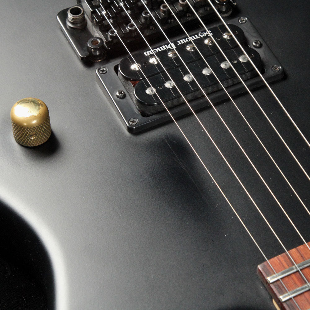 Used 2006 Charvel Custom Shop Music Zoo Exclusive San Dimas Matte Black Series Electric Guitar — 8