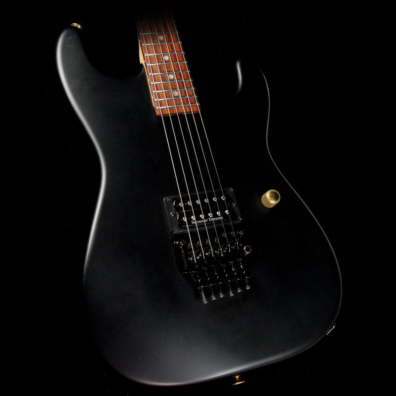Used 2006 Charvel Custom Shop Music Zoo Exclusive San Dimas Matte Black Series Electric Guitar — 1