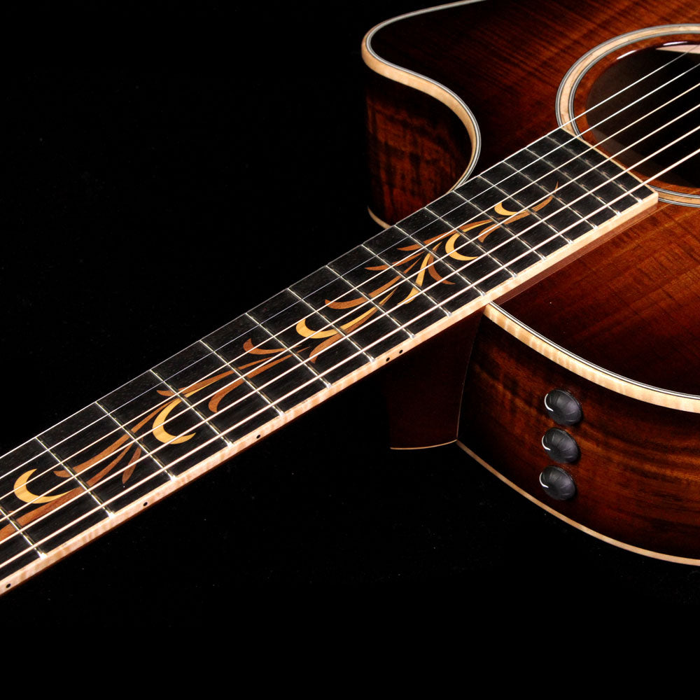 Used Taylor 2017 LTD K24ce Grand Auditorium Acoustic Guitar Shaded Edgeburst — 6