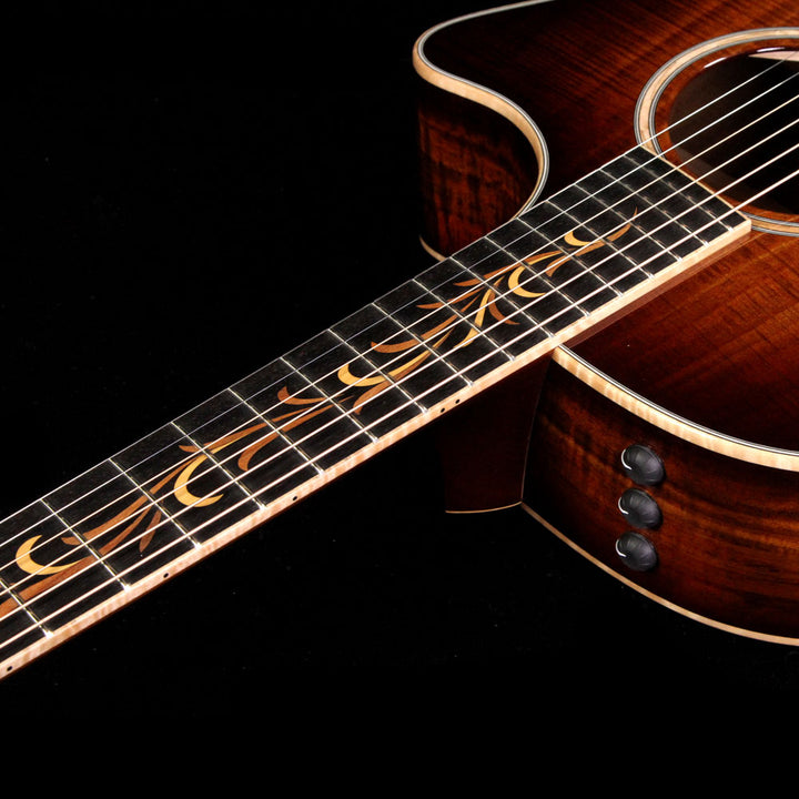 Used Taylor 2017 LTD K24ce Grand Auditorium Acoustic Guitar Shaded Edgeburst