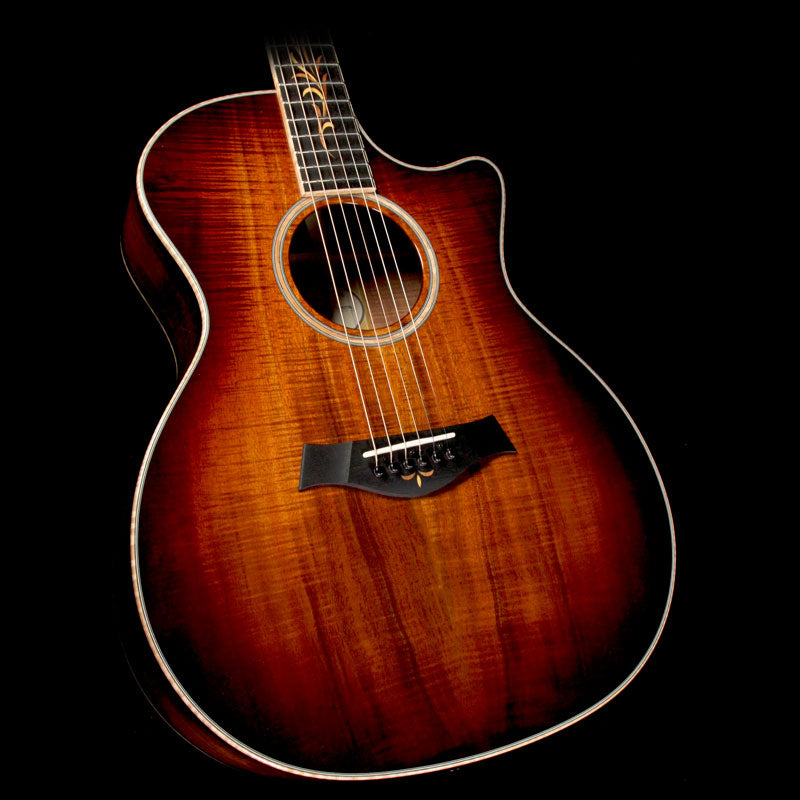 Used Taylor 2017 LTD K24ce Grand Auditorium Acoustic Guitar Shaded Edgeburst — 1