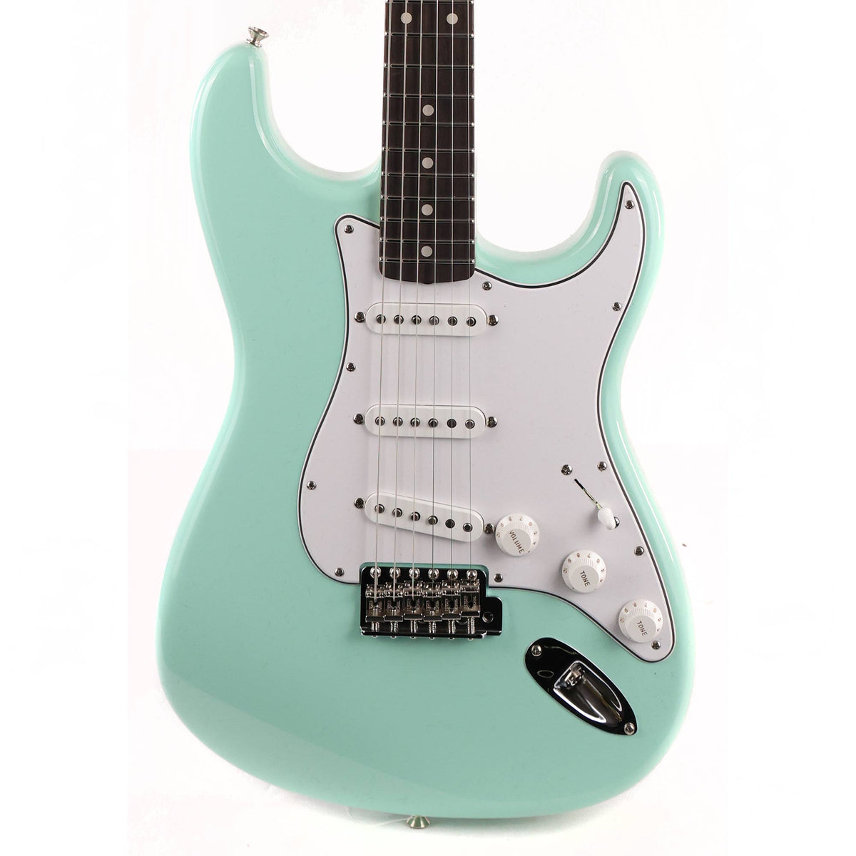 Fender Custom Shop NoNeck 1960 Stratocaster Music Zoo Exclusive NOS Surf Green Used — 1