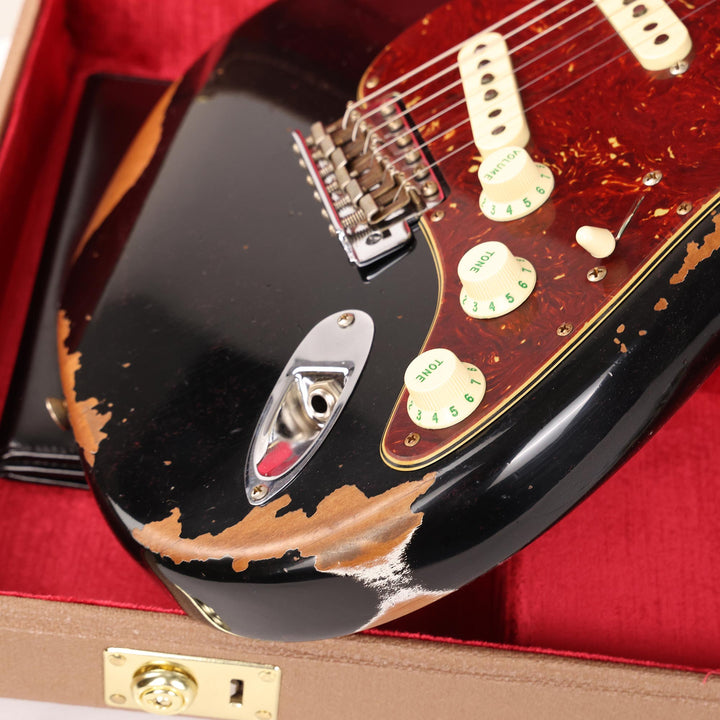 Fender Custom Shop 1962 Roasted Alder Stratocaster Heavy Relic Black