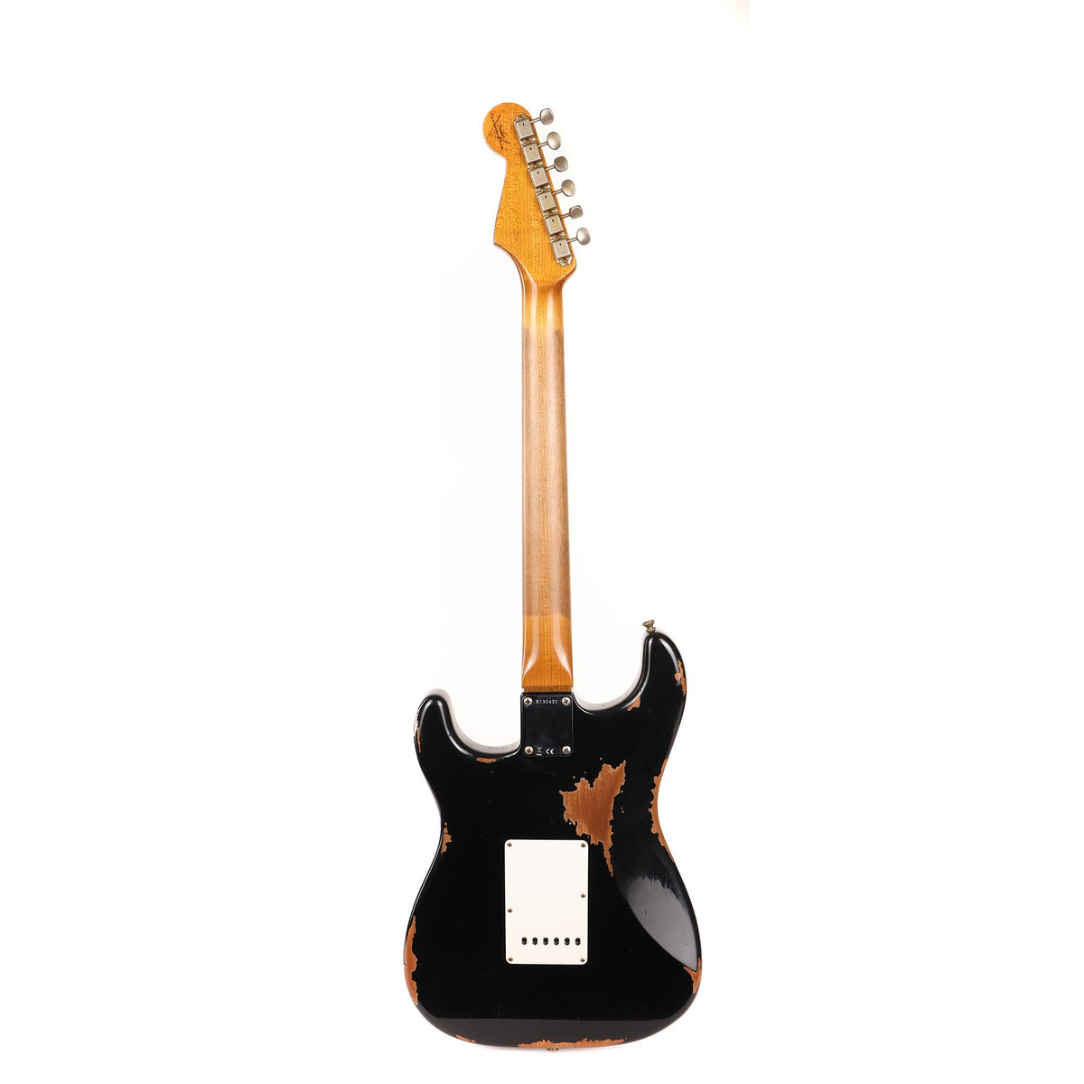 Fender Custom Shop 1962 Roasted Alder Stratocaster Heavy Relic Black — 3