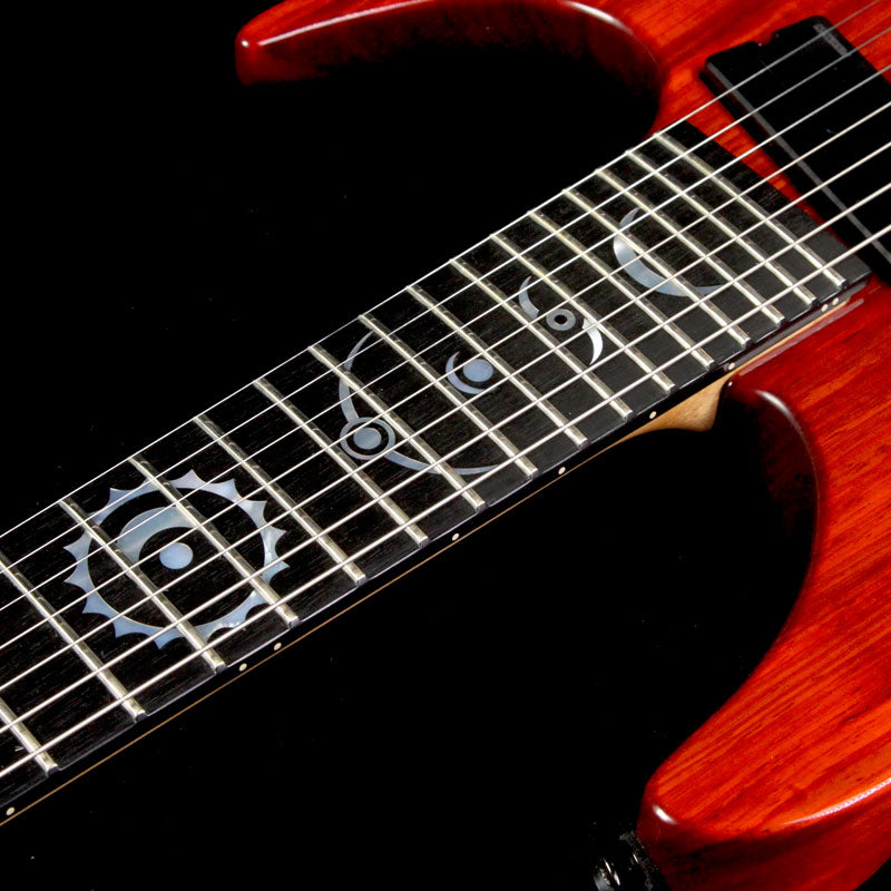 Used 2010 Dean USA Custom Rusty Cooley RC7 Signature Electric Guitar Natural Paduak — 5