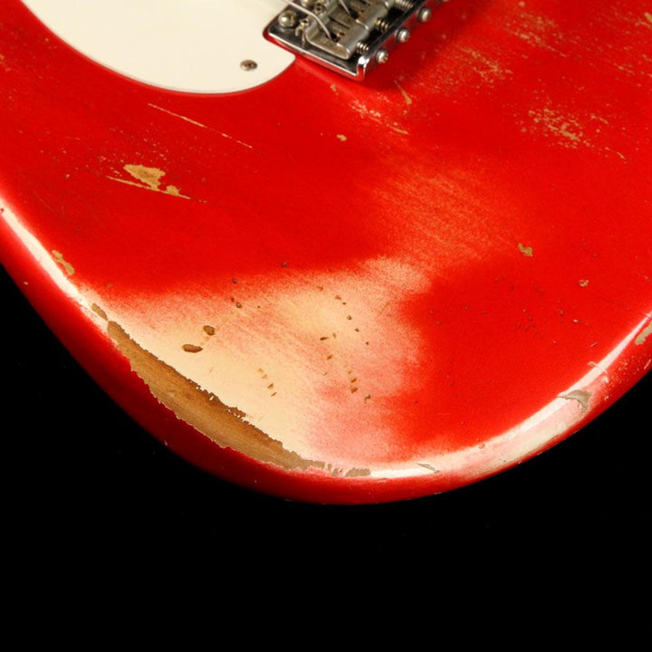 Fender Custom Shop '50s Stratocaster Masterbuilt Dennis Galuszka Candy Tomato Relic
