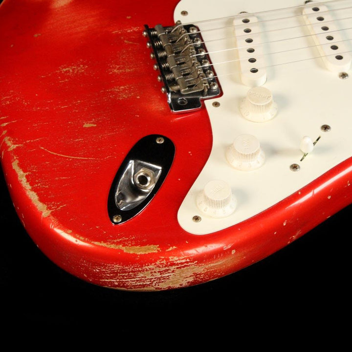 Fender Custom Shop '50s Stratocaster Masterbuilt Dennis Galuszka Candy Tomato Relic